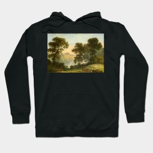 view in north wales 1820 - John Glover Hoodie